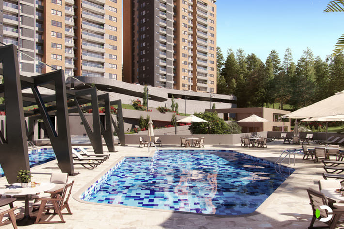 Aqua - Apartamento en Rionegro, V. Ojo de Agua